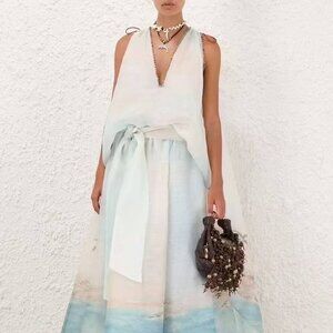 Zimmerman Linen Mini Dress